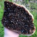DRUSA QUARZO CITRINO GREZZO Minerale Cristalli Punta Chakra Qualità Geode A+-1