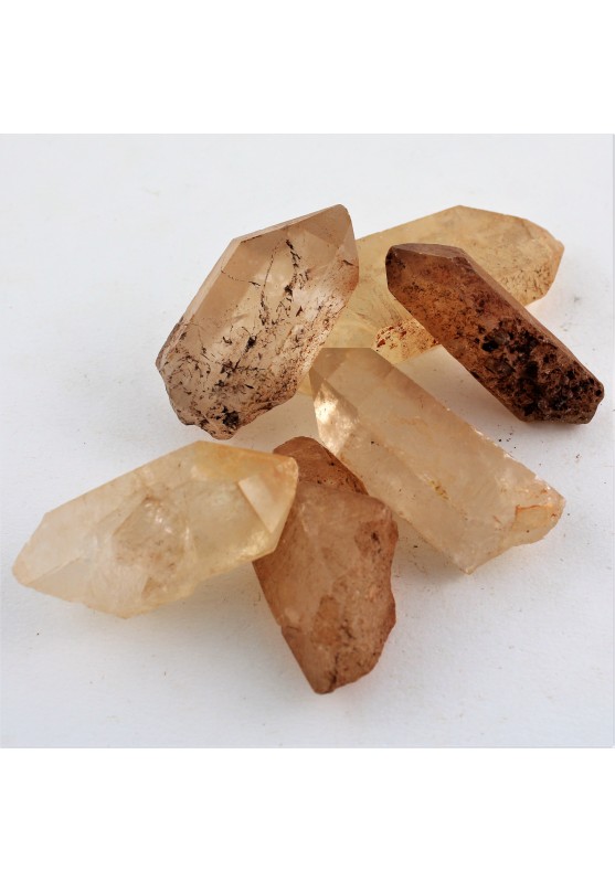 MINERALI * Punta QUARZO EMATOIDE Grezzo Collezionismo Grandi Alta Qualita A+-1