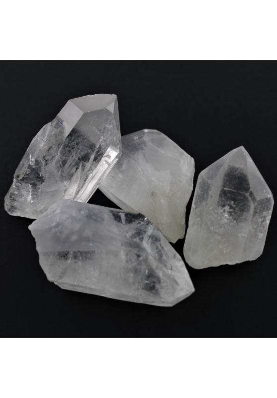 Minéraux * Quartz Hyalin Cristal de roche Grand Pointe Cristal thérapie 80-107gr-2
