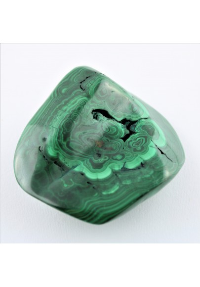 Minerales Malaquita Rodada terapia de Cristales 284gr Alta Calidad-1