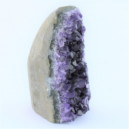 Minerales Drusa Amatista Uruguay Terapia de Cristales Chakra 384gr Alta Calidad-2