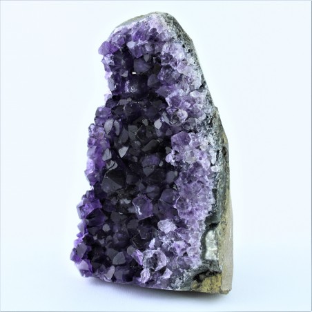 Minerales Drusa Amatista Uruguay Terapia de Cristales Chakra 384gr Alta Calidad-3