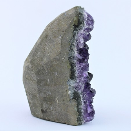 Minerales Drusa Amatista Uruguay Terapia de Cristales Chakra 384gr Alta Calidad-4