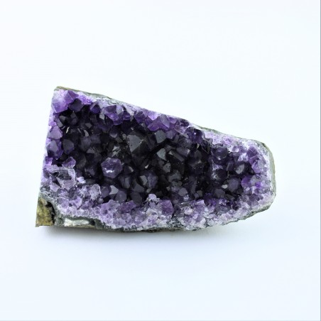 Minerales Drusa Amatista Uruguay Terapia de Cristales Chakra 384gr Alta Calidad-5