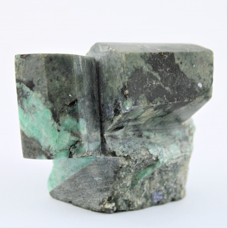 ÉMERAUDE au Matrix 312gr béryl haute qualité Cristal thérapie Chakra-1