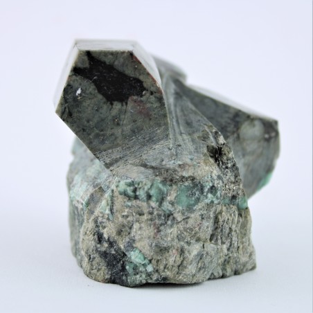 ÉMERAUDE au Matrix 312gr béryl haute qualité Cristal thérapie Chakra-5