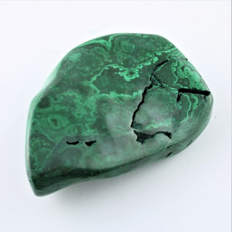Big Tumbled MALACHITE Minerals Specimen Home Decor  Crystal Healing Chakra 440gr-2