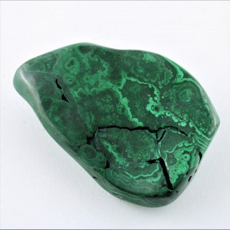 Big Tumbled MALACHITE Minerals Specimen Home Decor  Crystal Healing Chakra 440gr-3