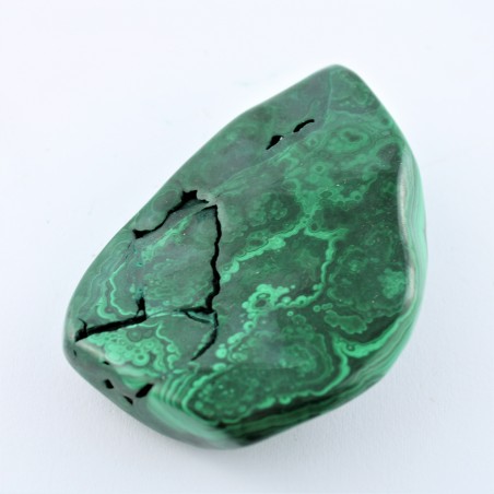 Big Tumbled MALACHITE Minerals Specimen Home Decor  Crystal Healing Chakra 440gr-4