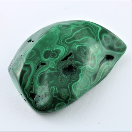 Big Tumbled MALACHITE Minerals Specimen Home Decor  Crystal Healing Chakra 440gr-5