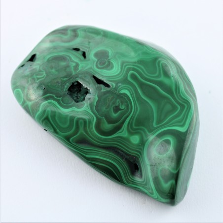 Big Tumbled MALACHITE Minerals Specimen Home Decor  Crystal Healing Chakra 440gr-6