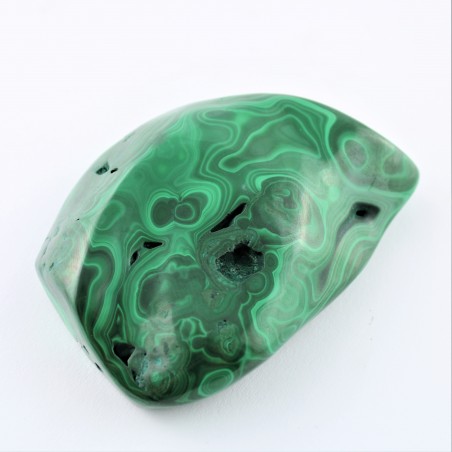 Big Tumbled MALACHITE Minerals Specimen Home Decor  Crystal Healing Chakra 440gr-9