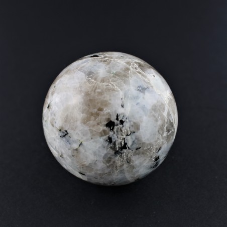 SPHÈRE LABRADORITE Blanche Pierre de Lune collectionnisme Chakra cristal thérapie-1