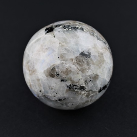 SPHÈRE LABRADORITE Blanche Pierre de Lune collectionnisme Chakra cristal thérapie-5