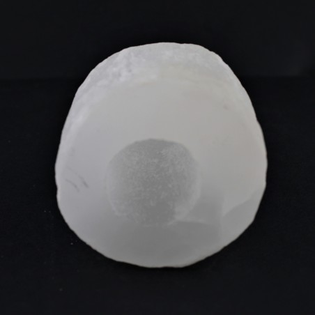 Night light in rough SELENITE angel stone crystal therapy decoration reiki zen-5