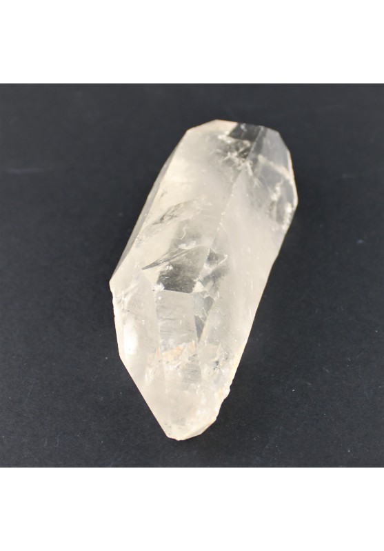Biterminated 2 Tips Clear Quartz Extra Quality Crystal Therapy Chakra Reiki 260gr-1