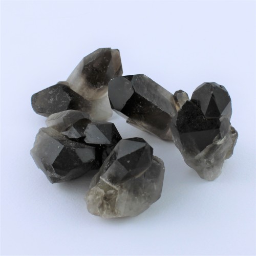 Large Smoky Quartz Group Crystal Healing Collectables High Quality 84-144g Zen-5