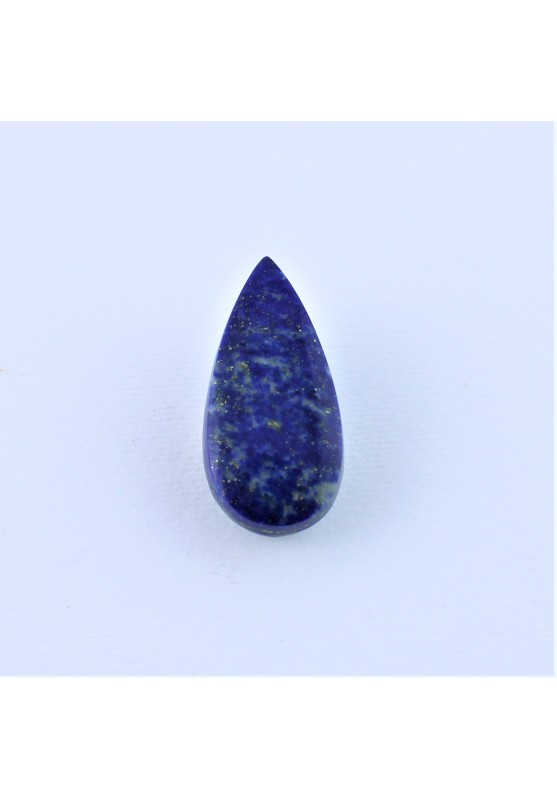 Cabochon Drop Lapis Lazuli Large Macramé Pendant Jewels Blue Gold Reflections-1