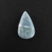 Cabochon Goutte Opale bleue Bleu ciel Owyhee Macramé Bijoux Pendentif Anneau Reiki-1