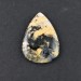 Cabochon Drop Dendritic Agate Tiger Macrame Chakra Ring Pendant Jewelry-1
