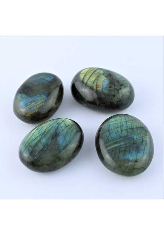 Palmier Labradorite Madagascar Reflets d'or bleu 66-96g Cristal thérapie zen-1