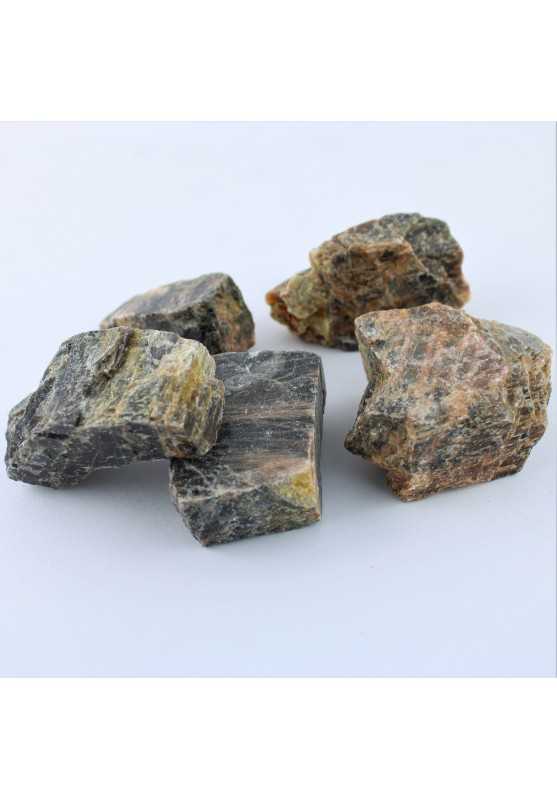 Halagador Piedra lunar negra Crudo Muebles de colección de sanación con cristales-1