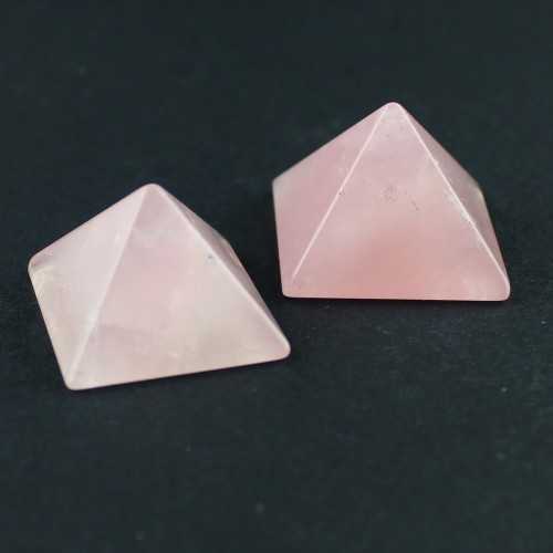 Pyramid Minerals Rough Rose Quartz Specimen Stone of Love-3