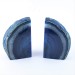 Pisapapeles Ágata azul Pareja Coleccionables Clip de papel Sujetalibros Muebles-2