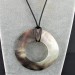 Mother of Pearl Pendant Circle Necklace Natural Jewels Crystal therapy Chakras-1