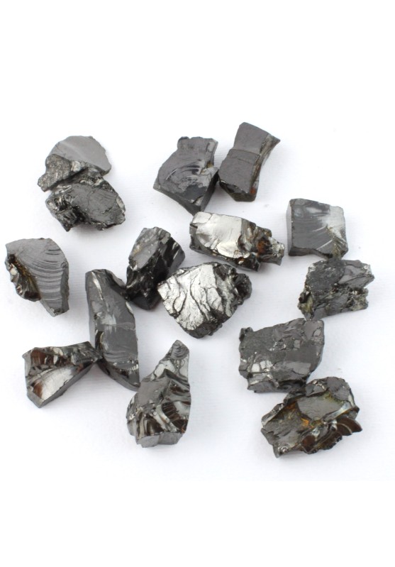 Shungite grezza cristallizzata Minerali Cristalloterapia Protezione Carbone 1,5-3 gr-3