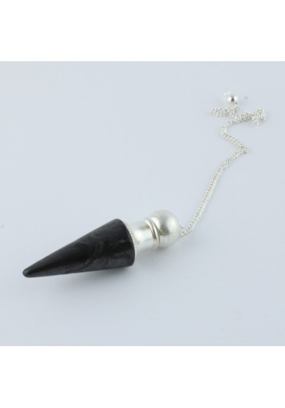 Pendulum in real Shungite Dowsing Dowsing Crystal Healing Collecting-1