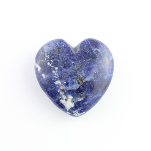 Cœur dans SODALITE Dégringolé BLEU Minéraux Amour Cadeau Chakra saint-Valentin Reiki