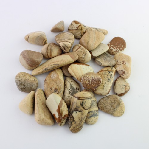 Picture Jasper Tumbled Pietra PAESINA Crystal Gemstone Crystal Healing Gift Idea A+