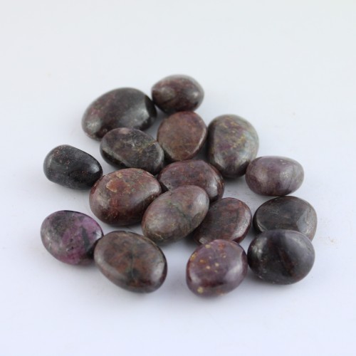Tumbled Stones RUBY Crystal Healing MINERALS Specimen
