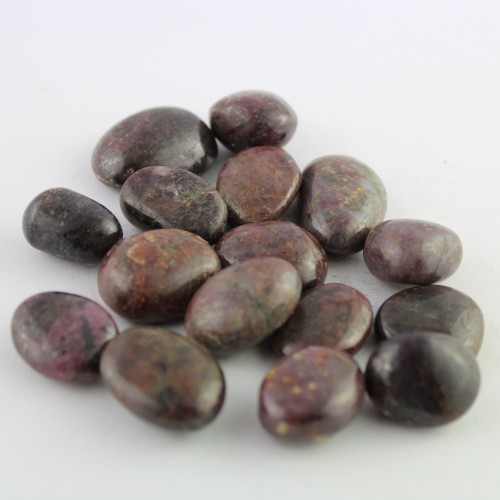 Tumbled Stones RUBY Crystal Healing MINERALS Specimen