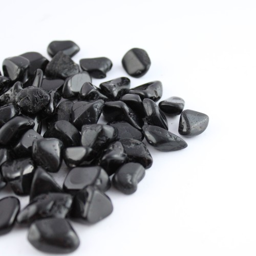 Black TOURMALINE Tumbled Stone Polished Minerals & Specimens Crystal Healing-2