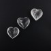 Mineral * HEART Love Hyaline Quartz Pure Polished Specimen Love 24g Chakra-4