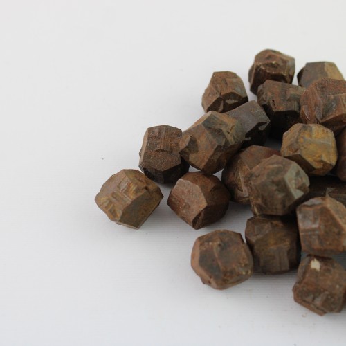 Pirite CROCE DI FERRO 10,5 - 17 Gr Cristallo Minerale Chakra Reiki-4