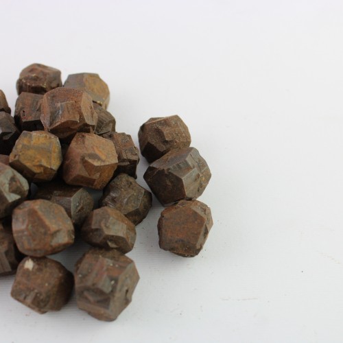 Pirite CROCE DI FERRO 10,5 - 17 Gr Cristallo Minerale Chakra Reiki-5