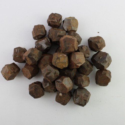 Pirite CROCE DI FERRO 10,5 - 17 Gr Cristallo Minerale Chakra Reiki-6