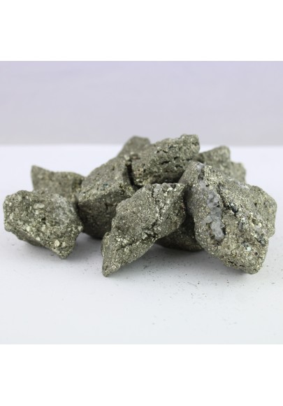 MINERALI PIRITE Grezza 50 - 125gr Alta Qualità Collezionismo A+ Cristalloterapia-1