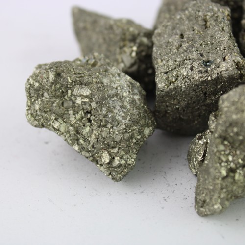 MINERALI PIRITE Grezza 50 - 125gr Alta Qualità Collezionismo A+ Cristalloterapia-5