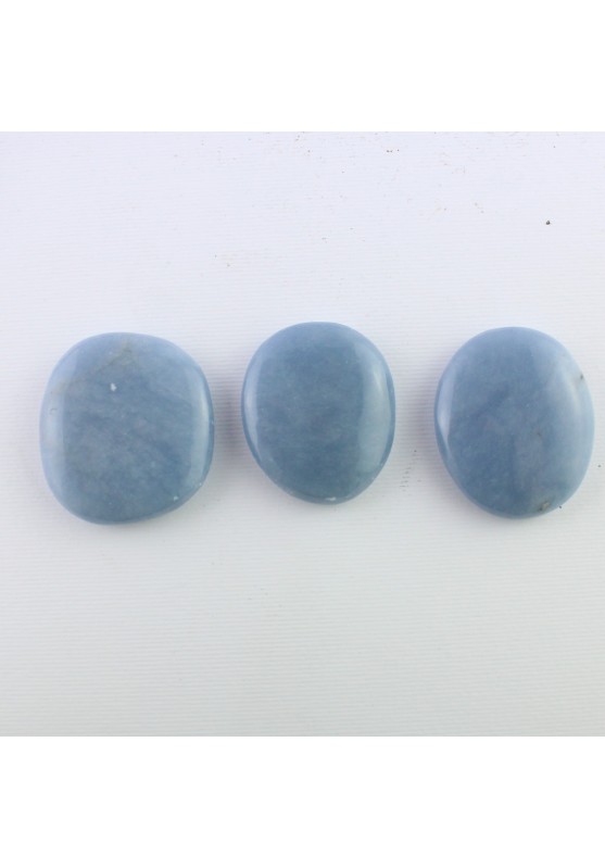 Palmstone ANGELITE Crystal Therapy Chakra