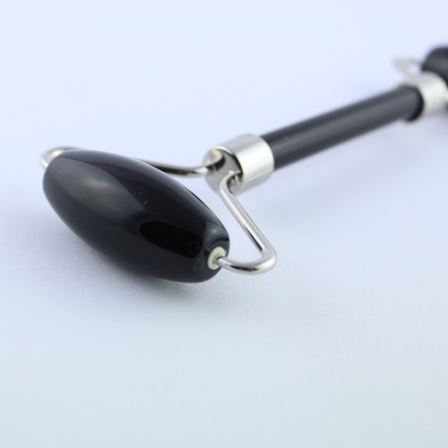 Black Obsidian Roller Massager Chackra Collectibles