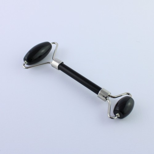 Black Obsidian Roller Massager Chackra Collectibles