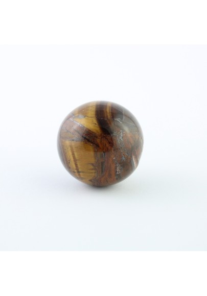 Sphère ŒIL DE TIGRE 125 Gr Reiki Chakra Crystal Therapy
