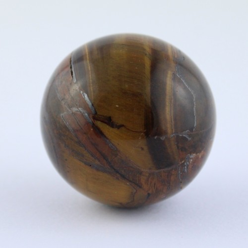 Sphère ŒIL DE TIGRE 125 Gr Reiki Chakra Crystal Therapy