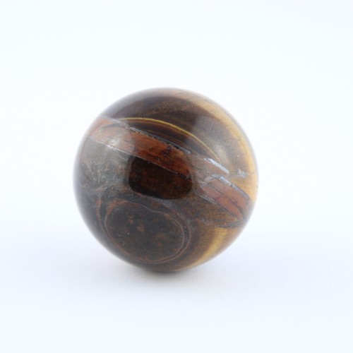 Sphère ŒIL DE TIGRE 125 Gr Reiki Chakra Crystal Therapy