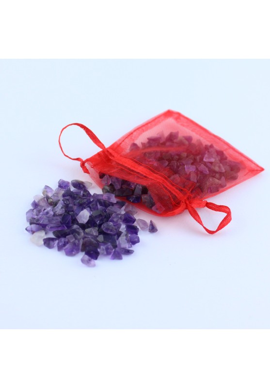 Mini Micro Granules Chip AMETHYST 50g Tumbled Stone MINERALS Crystal Healing Quality A+-1