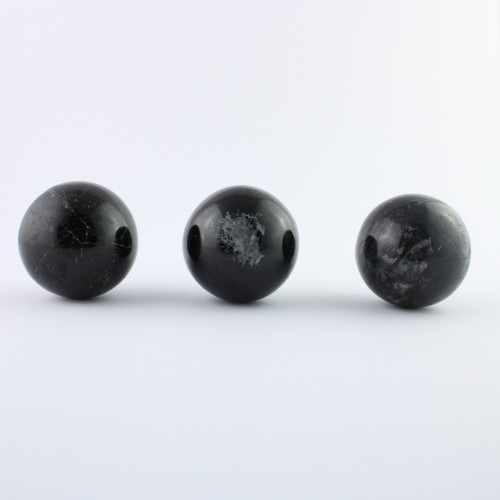 Sphère TOURMALINE NOIRE 230 - 252 Gr Minéraux Objets de Collection Zen A+